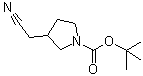 CAS#: 142253-46-1, 2-Methyl-2-Propanyl 3-(Cyanomethyl)-1-Pyrrolidinecarboxylate