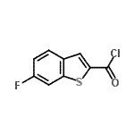 CAS#: 142329-20-2, 6-Fluoro-1-Benzothiophene-2-Carbonyl Chloride