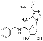 CAS#: 142344-87-4, 5-Amino-1-[(2R,3R,4S,5R)-3,4-Dihydroxy-5-[(Phenylmethylamino)Methyl]Oxolan-2-Yl]Imidazole-4-Carboxamide