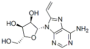 CAS 登录号:142386-40-1, (2R,3R,4S,5R)-2-(6-氨基-8-乙烯基嘌呤-9-基)-5-(羟基甲基)四氢呋喃-3,4-二醇
