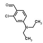 CAS 登录号：1424-67-5， 2-氯-4-(二乙基氨基)苯甲醛