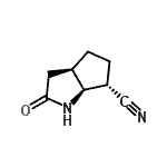 CAS#: 142433-94-1, (3aR,6S,6aS)-2-Oxooctahydrocyclopenta[b]Pyrrole-6-Carbonitrile