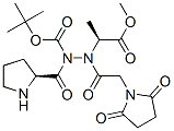 CAS#: 142453-08-5, Methyl (2S)-2-[[2-(2,5-Dioxopyrrolidin-1-Yl)Acetyl]-[(2-Methylpropan-2-Yl)Oxycarbonyl-[(2S)-Pyrrolidine-2-Carbonyl]Amino]Amino]Propanoate
