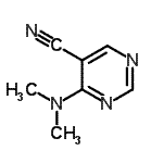 CAS#: 14246-91-4, 4-(Dimethylamino)-5-Pyrimidinecarbonitrile