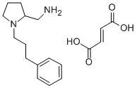 CAS#: 142469-99-6, (-)-1-(3-Propylphenyl)-2-Pyrrolidinemethanamine (E)-2-Butenedioate (1:1)