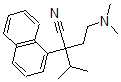 CAS#: 1425-60-1, alpha-[2-(Dimethylamino)Ethyl]-alpha-Isopropyl-1-Naphthaleneacetonitrile