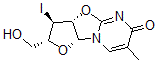 CAS#: 142545-11-7, 2,2'-Anhydro-1-(3'-Deoxy-3'-Iodoarabinofuranosyl)Thymine