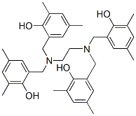 CAS#: 142647-87-8, 2-[[2-[Bis[(2-Hydroxy-3,5-Dimethylphenyl)Methyl]Amino]Ethyl-[(2-Hydroxy-3,5-Dimethylphenyl)Methyl]Amino]Methyl]-4,6-Dimethylphenol