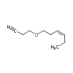 CAS#: 142653-61-0, 3-[(3Z)-3-Hexen-1-Yloxy]Propanenitrile
