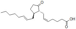 CAS#: 142666-04-4, (Z)-7-[(1R,2R)-2-[(E)-Oct-2-Enyl]-5-Oxocyclopentyl]Hept-5-Enoic Acid