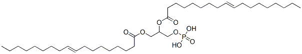 CAS#: 14268-17-8, [1-[(E)-Octadec-9-Enoyl]Oxy-3-Phosphonooxypropan-2-Yl] (E)-Octadec-9-Enoate