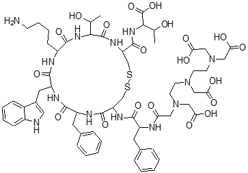 CAS#: 142694-57-3, (Dtpa-Phe(1))-Octreotide