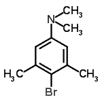 CAS#: 14275-09-3, 4-Bromo-N,N,3,5-Tetramethylaniline