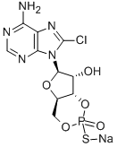 CAS#: 142754-28-7, 8-Chloro-Adenosine Cyclic 3',5'-[Hydrogen (S)-Phosphorothioate]