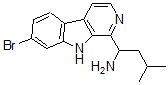CAS#: 142755-07-5, 1-(7-Bromo-9H-Pyrido[3,4-b]Indol-1-Yl)-3-Methylbutan-1-Amine