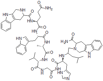 CAS#: 142824-94-0, 1H-Pyrido[3,4-b]indole,L-histidinamide deriv.