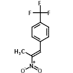 CAS 登录号：142840-01-5， 1-[(1E)-2-硝基-1-丙烯-1-基]-4-(三氟甲基)苯