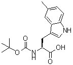 CAS#: 142847-21-0, 5-Methyl-N-{[(2-Methyl-2-Propanyl)Oxy]Carbonyl}Tryptophan