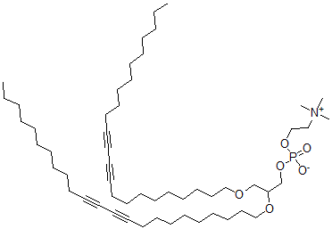 CAS#: 143023-12-5, 2,3-Di(Tricosa-10,12-Diynoxy)Propyl 2-Trimethylazaniumylethyl Phosphate