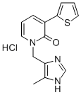 CAS#: 143075-33-6, 1-[(5-Methyl-1H-Imidazol-4-Yl)Methyl]-3-Thiophen-2-Ylpyridin-2-One Hydrochloride