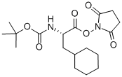 CAS 登录号：143118-52-9， (S)-[1-(环己基甲基)-2-[(2,5-二氧代-1-吡咯烷基)氧基]-2-氧代乙基]-氨基甲酸叔丁酯