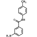 CAS 登录号：14315-26-5， 3-氨基-N-(4-甲基苯基)苯甲酰胺