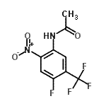 CAS#: 143151-01-3, N-[4-Fluoro-2-Nitro-5-(Trifluoromethyl)Phenyl]Acetamide