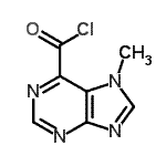 CAS#: 143165-11-1, 7-Methyl-7H-Purine-6-Carbonyl Chloride