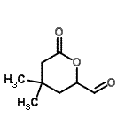 CAS#: 143192-19-2, 4,4-Dimethyl-6-Oxotetrahydro-2H-Pyran-2-Carbaldehyde