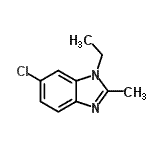 CAS#: 143218-44-4, 6-Chloro-1-Ethyl-2-Methyl-Benzimidazole