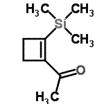CAS#: 143370-56-3, 1-[2-(Trimethylsilyl)-1-Cyclobuten-1-Yl]Ethanone
