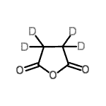 CAS#: 14341-86-7, (<Sup>2</Sup>H<Sub>4</Sub>)Dihydro-2,5-Furandione