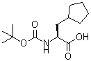 CAS#: 143415-31-0, 3-Cyclopentyl-N-{[(2-Methyl-2-Propanyl)Oxy]Carbonyl}-L-Alanine