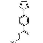 CAS#: 143426-47-5, Ethyl 4-(1H-Pyrazol-1-Yl)Benzoate