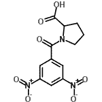 CAS#: 143492-62-0, 1-(3,5-Dinitrobenzoyl)Proline