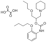 CAS#: 143503-35-9, (2-Butoxyphenyl)-Carbamic Acid 1-(1-Piperidinylmethyl)-2-Propoxymethyl Ester Ethanedioate (1:1)