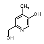 CAS#: 143509-40-4, 6-(Hydroxymethyl)-4-Methyl-3-Pyridinol