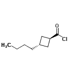 CAS#: 143610-57-5, trans-3-Butylcyclobutanecarbonyl Chloride