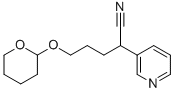CAS#: 143619-82-3, 5-(Oxan-2-Yloxy)-2-Pyridin-3-Ylpentanenitrile