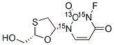 CAS#: 143790-05-0, 5-Fluoro-1-[(2R,5S)-2-(Hydroxymethyl)-1,3-Oxathiolan-5-Yl]Pyrimidine-2,4-Dione