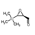 CAS 登录号：143800-08-2， (2S,3S)-3-(三甲基硅烷基)-2-环氧乙烷甲醛