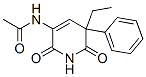 CAS#: 14387-64-5, N-(1,2,5,6-Tetrahydro-2,6-Dioxo-5-Ethyl-5-Phenylpyridin-3-Yl)Acetamide