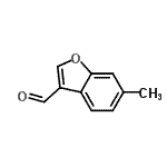 CAS#: 143883-37-8, 6-Methyl-1-Benzofuran-3-Carbaldehyde