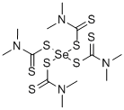 CAS#: 144-34-3, 3,3-Bis{[(Dimethylamino)Carbonothioyl]Thio}-N,N,6-Trimethyl-1,5-Dithioxo-2,4-Dithia-3lambda~4~-Selena-6-Azaheptan-1-Amine