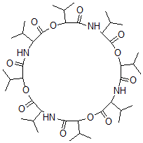 CAS 登录号：14410-23-2， 八-缬氨霉素