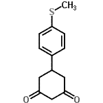 CAS 登录号：144128-74-5， 5-[4-(甲硫基)苯基]-1,3-环己烷二酮