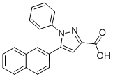 CAS#: 144252-16-4, 5-(2-Naphthalenyl)-1-Phenyl-1H-Pyrazole-3-Carboxylic acid