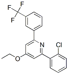 CAS 登录号：144320-20-7， 2-(2-氯苯基)-4-乙氧基-6-[3-(三氟甲基)苯基]吡啶