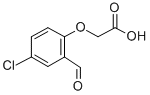 CAS 登录号：14440-47-2， (4-氯-2-甲酰基苯氧基)乙酸