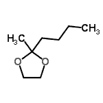 CAS#: 14447-27-9, 2-Butyl-2-Methyl-1,3-Dioxolane